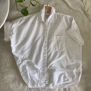 Madewell Daily Shirt Eyelet White XX-Small